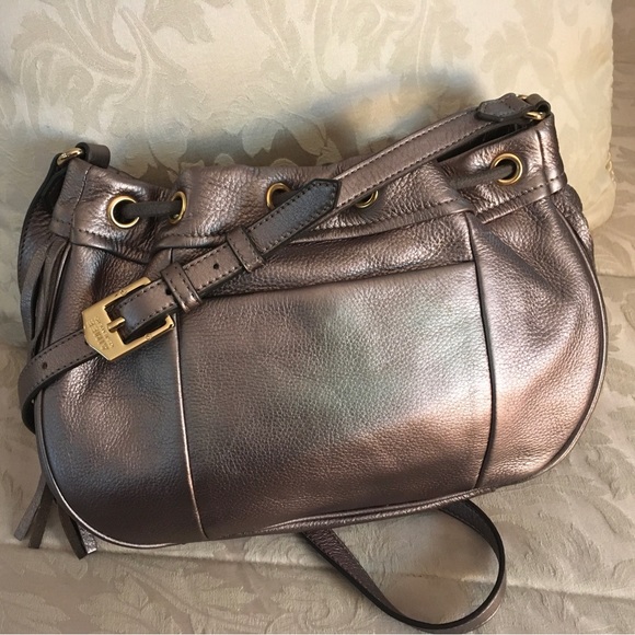 Aimee Kestenberg Pebble Leather Fringe Crossbody - Picture 2 of 8